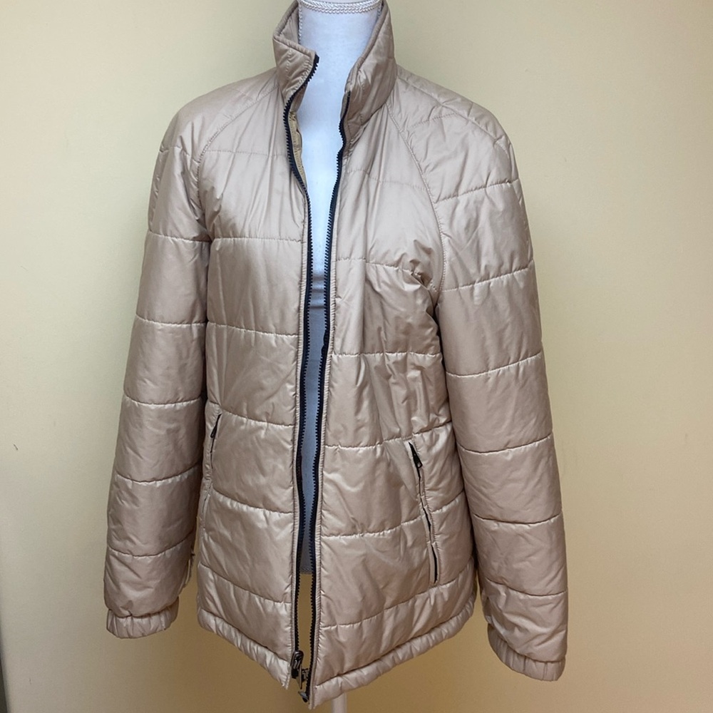 Men’s tan Burberry London jacket size 50